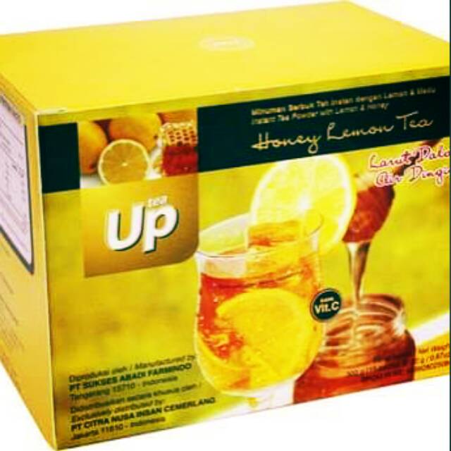 

Up Honey Lemon Tes (Lemon Teh) isi 15 sachet