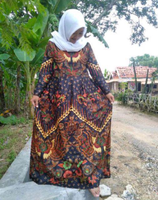 Batik Couple Keluarga Sania Ruffle Ori Ndoro Jowi Dnt Motif Kupu