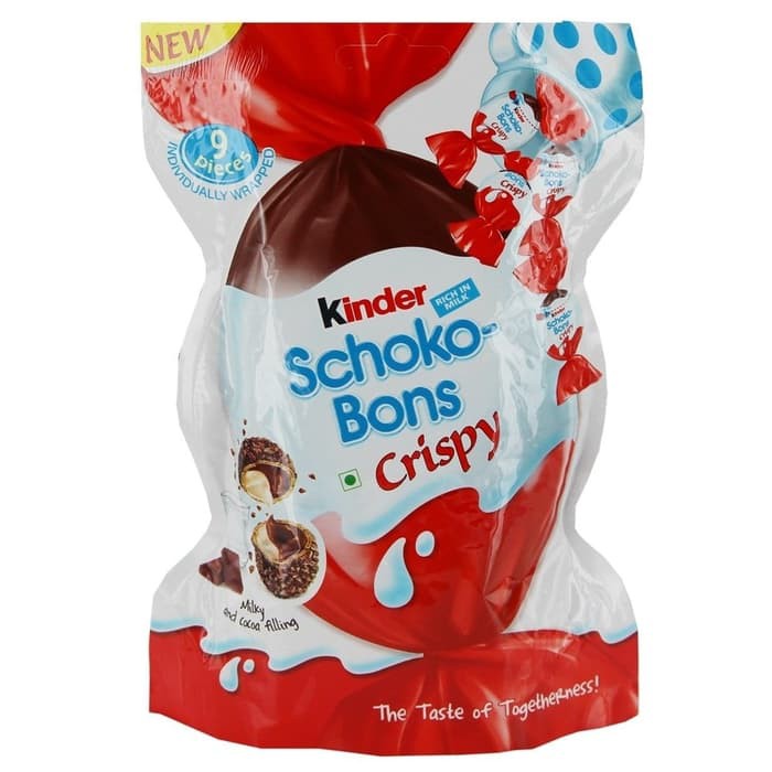 

KINDER SCHOKO BONS CRISPY 9 PCS