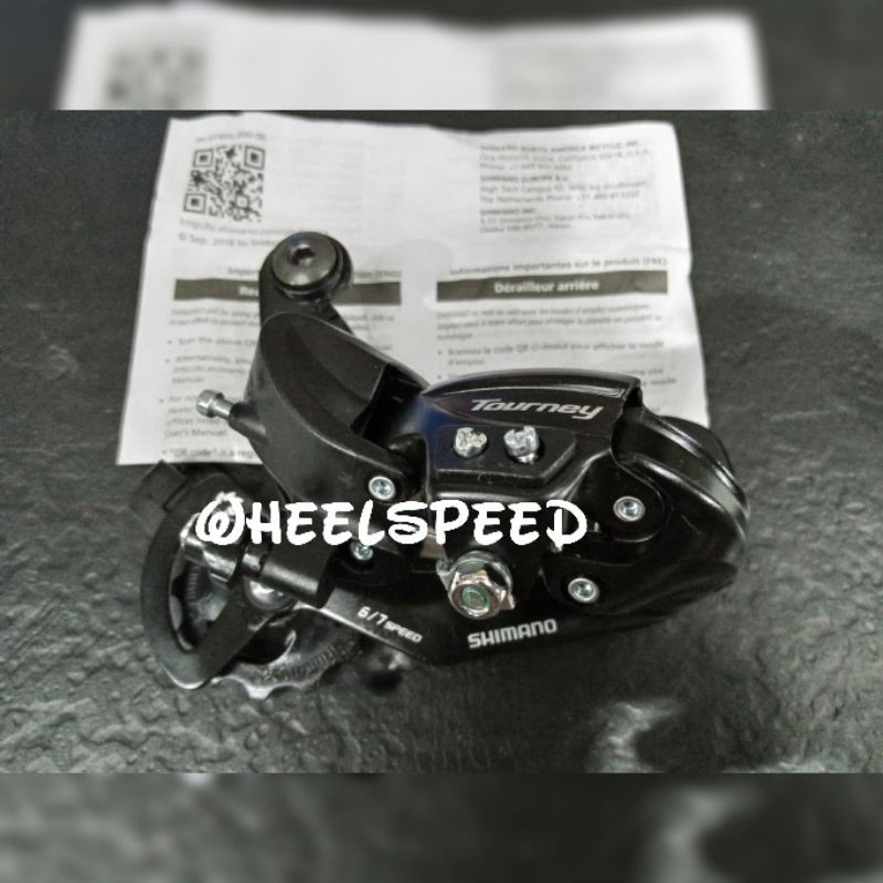 RD SHIMANO TOURNEY TY300 LONG CAGE 6 7 SPEED - ORI SHIMANO