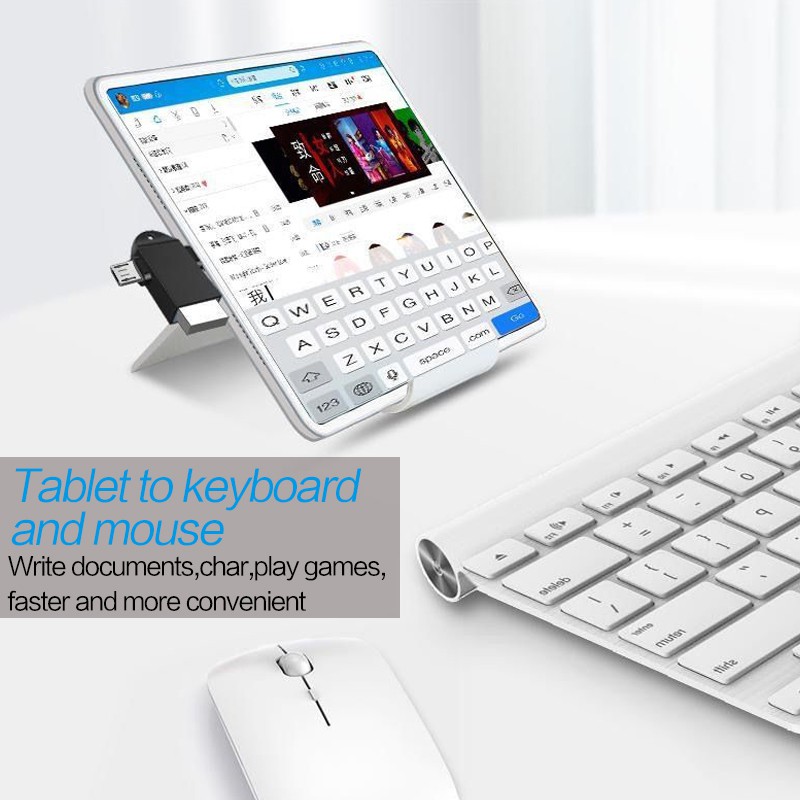 OTG 2 In 1 Micro Type C 3.0 Fast Transfer Otg Flash Disk Mouse