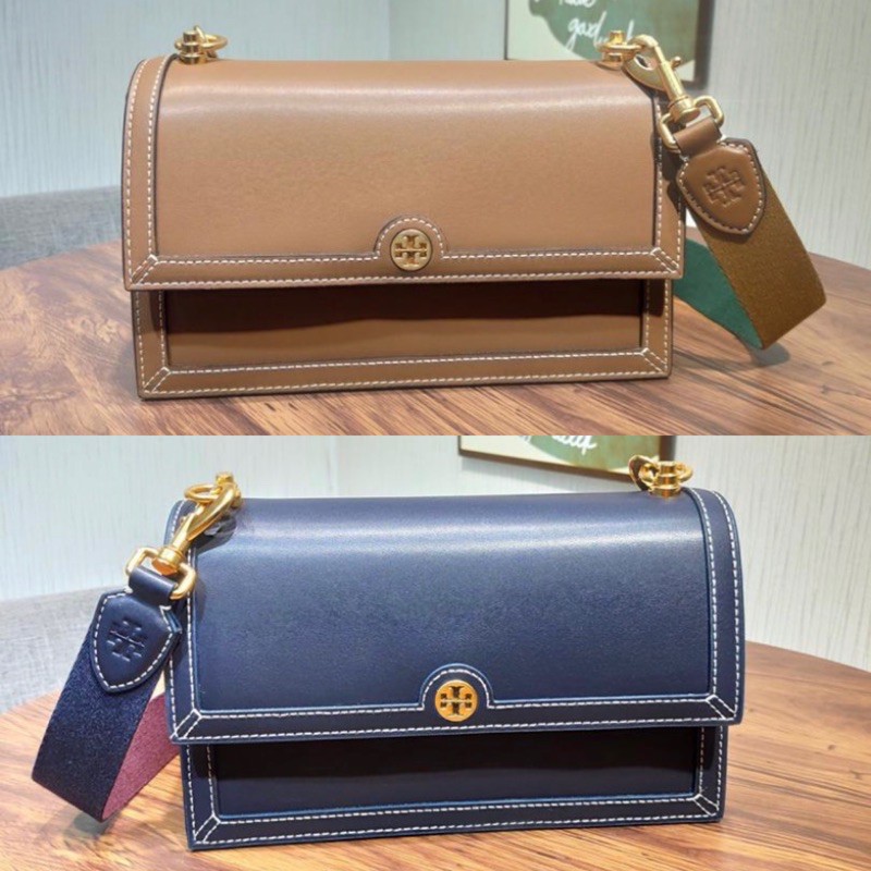 Tory Burch TB T Monogram Leather Shoulder Bag 1