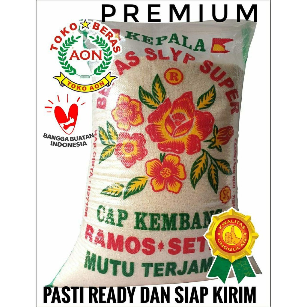 

Beras Cap BUNGA 20KG / 25KG SLYP SUPER [premium]