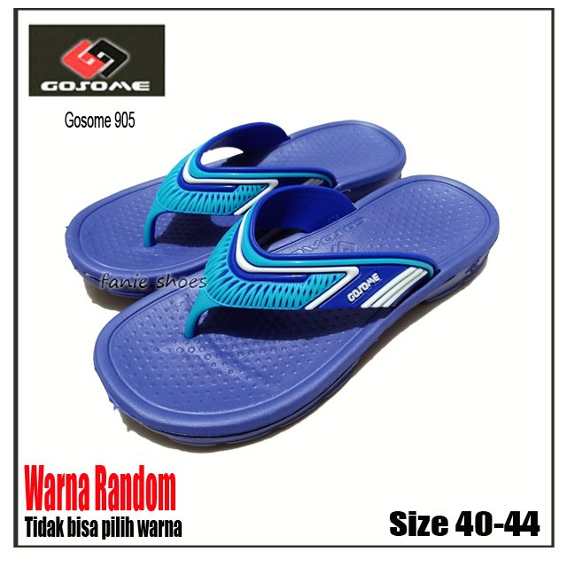 Gosome 905 40-44 Jumbo Sandal Jepit Karet Pria Sehari-hari / Sandal Jepit Laki / Sandal Santai Laki