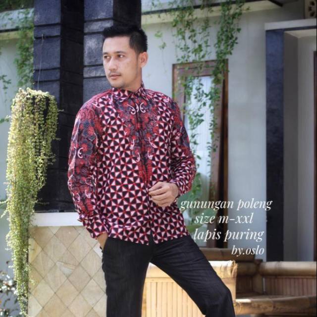 Hem Kemeja Batik Pria Batik Solo by Oslo Batik