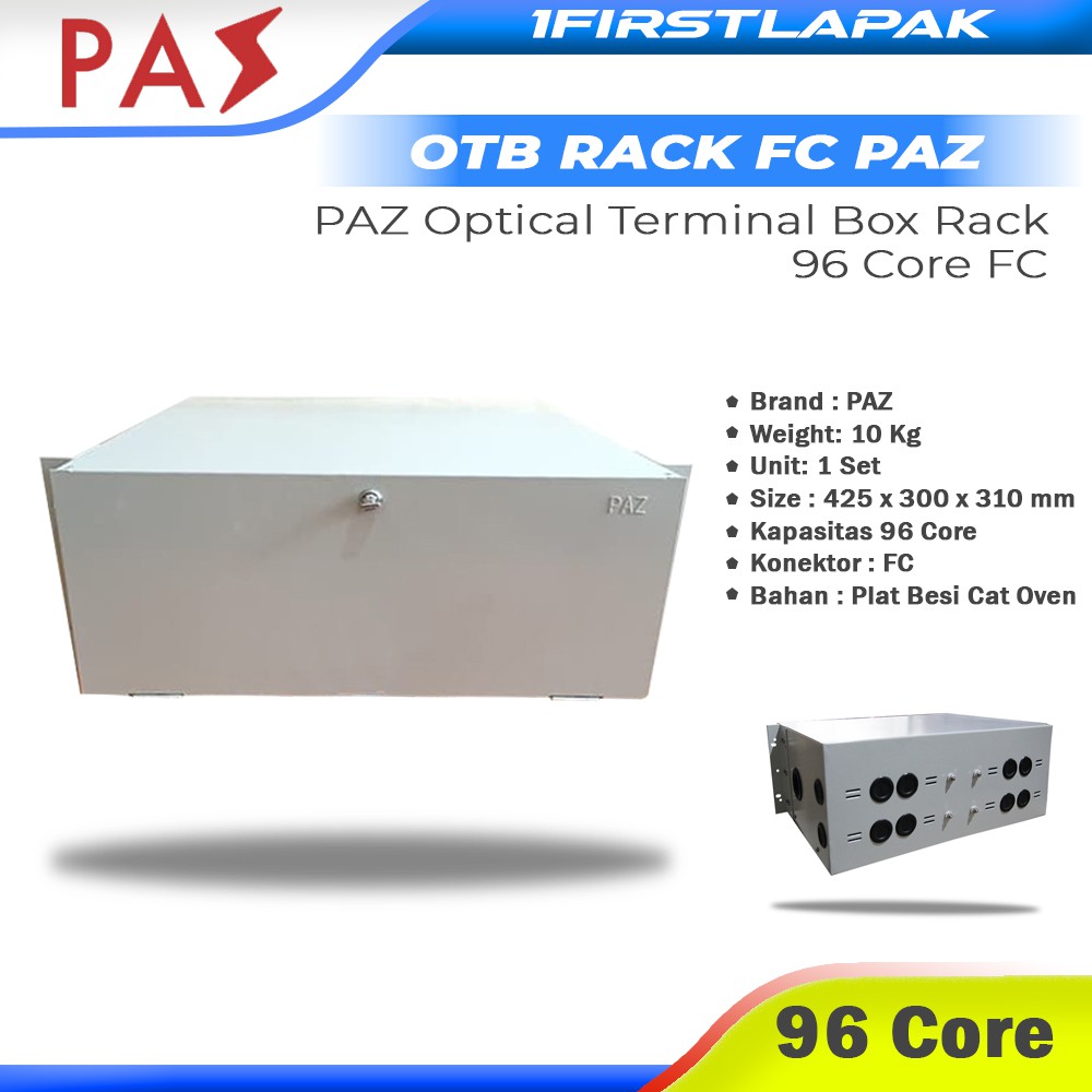 Jual OTB 96 core PAZ Lengkap Adapter FC Optical Termination Box OTB 96c ...
