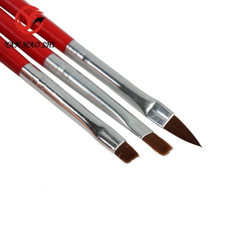 

Brush Nail Art set 3hitam merah/100%Original