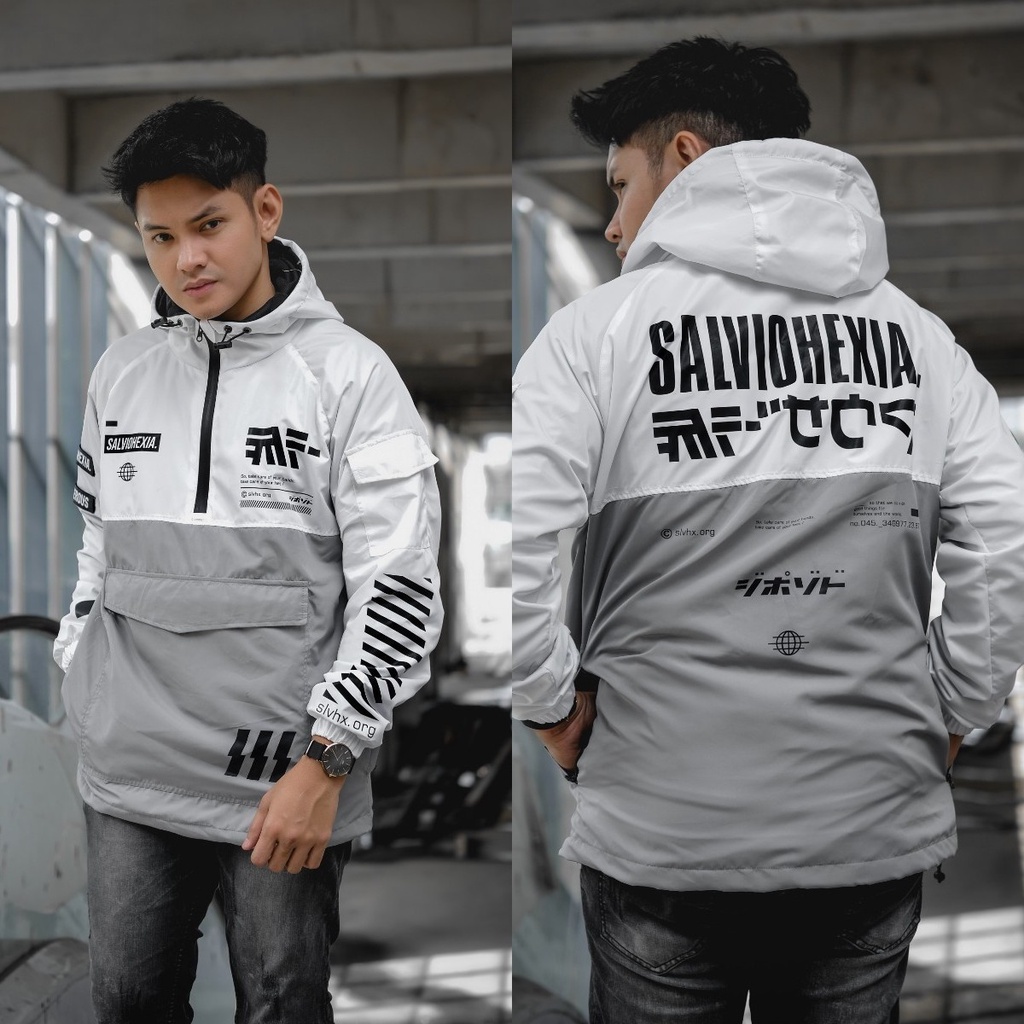 JAKET CAGOULE PRIA - JAKET PREMIUM - JAKET SALVIO-JAKET PARASUT PRIA - JAKET CAGAULE PRIA