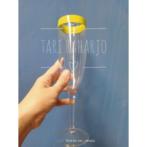 allegra glass/gelas kaki