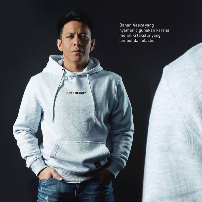 HOODIE GREENLIGHT ORIGINAL SIMPLE TERSEDIA 13 VARIAN WARNA ORANGE HITAM ABU HIJAU MAROON COKLAT TOSC