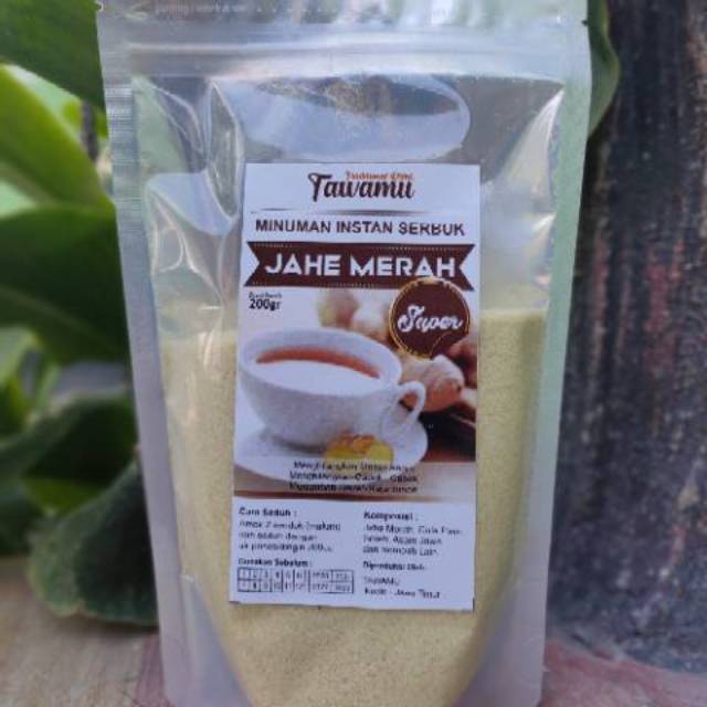 

Jahe Merah Super Bubuk 200gr Jahe Merah Instan Red Ginger Premium