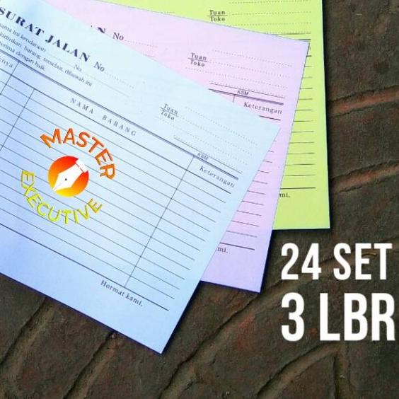 

♪ AF Buku Nota Surat Jalan 3 ply NCR / Rangkap B3 ✩