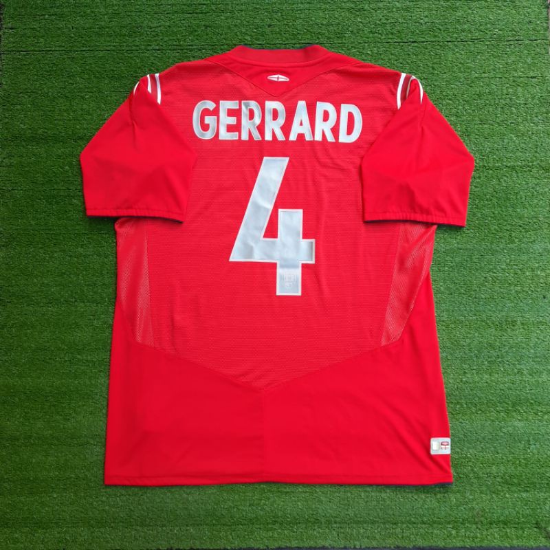 England Away 2004 Euro #4 GERRARD