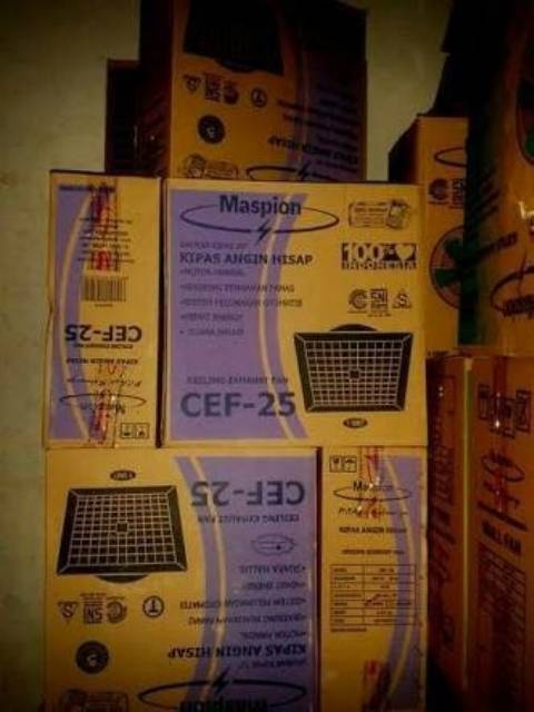 Kipas Celling Exhaust Fan CEF25 10&quot;. Baru Bergaransi Resmi