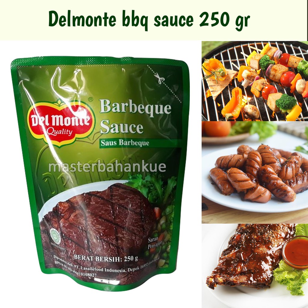 Delmonte Bbq Sauce Sachet 250gr Shopee Indonesia