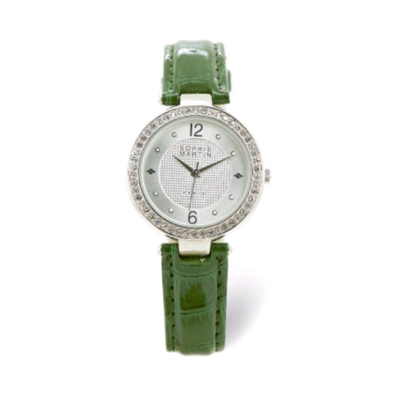 Jam tangan wanita ELISYA Green Watch by Sophie Paris Sophie Martin original promo