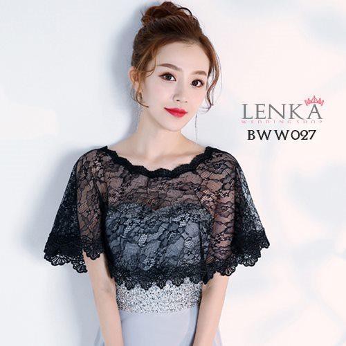 LENKA Bridal Bolero Pesta Wedding Brokat Renda Outer Gaun Modern BWW027
