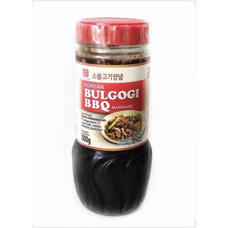 

Jingsung Bulgogi Sauce BBQ 500gr Marinade Bumbu Saus Import Korea
