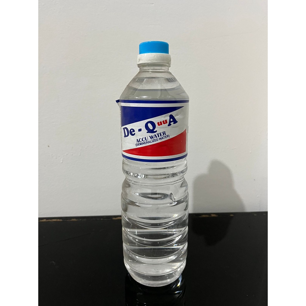 Jual Air Aki 1 Liter Tutup Biru Isi Ulang Air Aki Accu | Shopee Indonesia