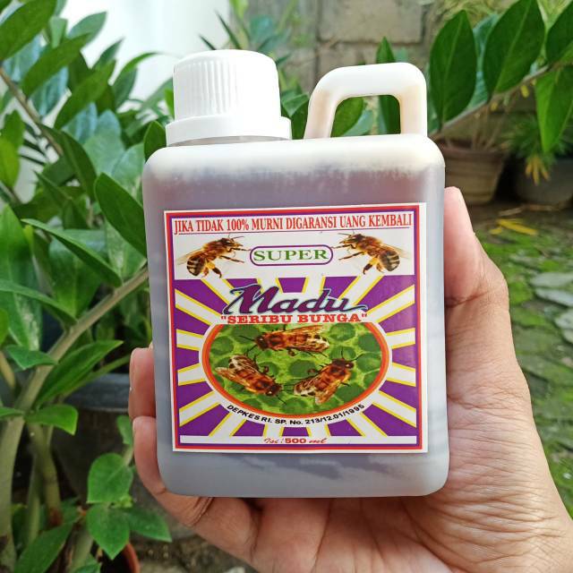 

MADU SUPER Seribu Bunga 100% MURNI isi 500 ml