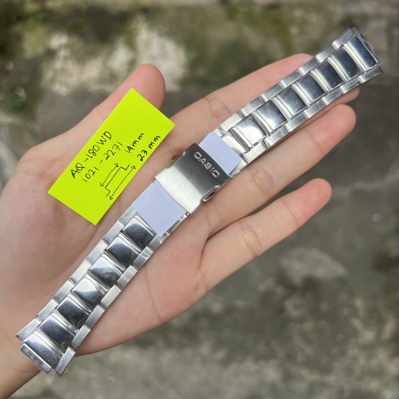 Strap tali jam tangan casio original AQ-180WD band AQ 180WD