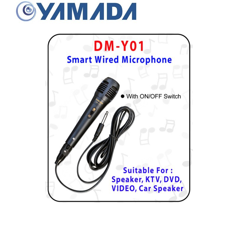 Mic YAMADA DM-Y02 Microphone Kabel