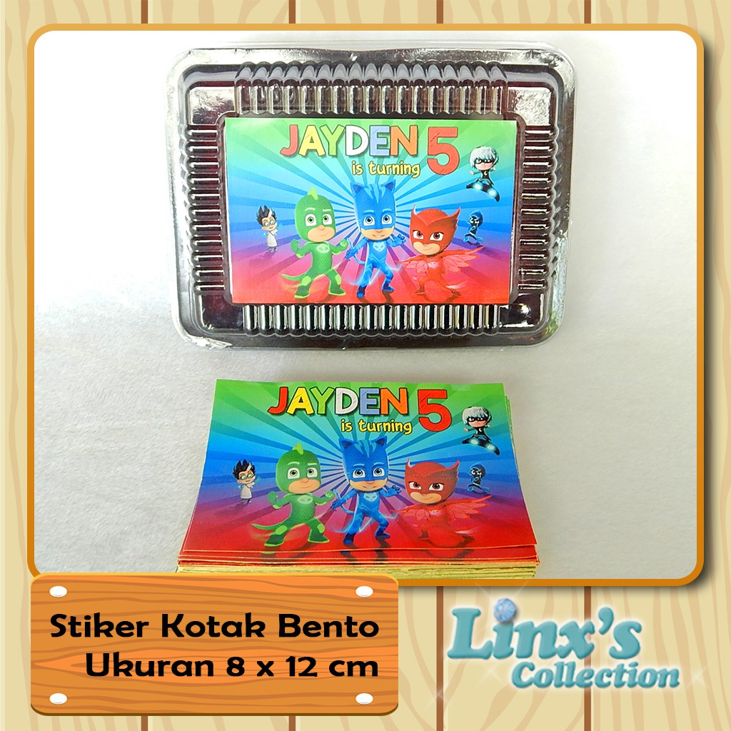Stiker Bento / Stiker Kotak Nasi