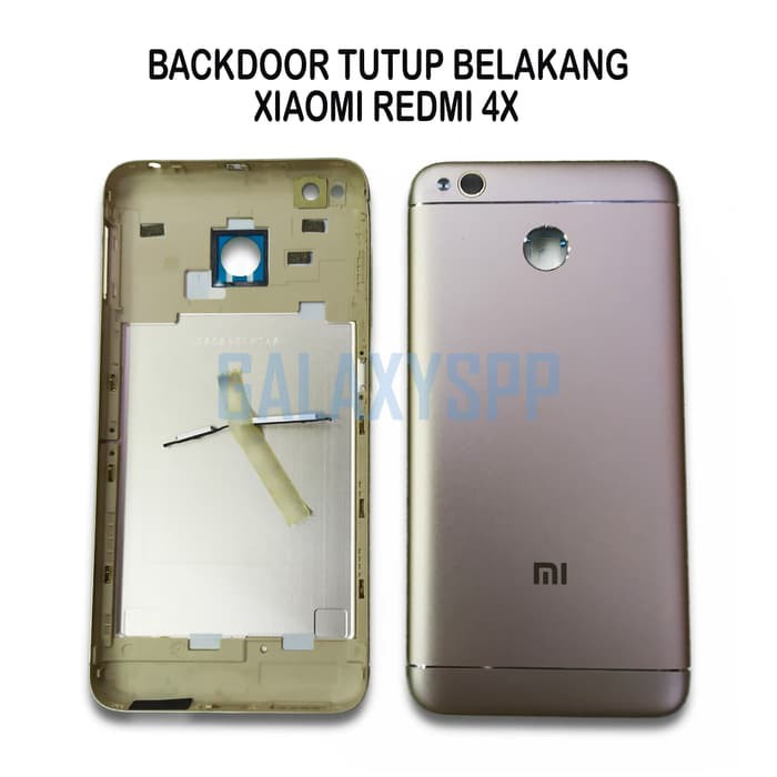 Backdoor Tutup Belakang Casing Xiaomi Redmi 4X