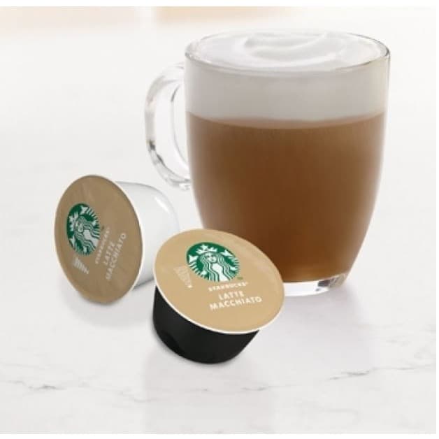 

Kopi - Nescafe Dolce Gusto Ndg Starbucks Latte Macchiato Coffee Capsule