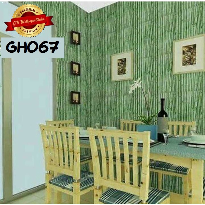 PAKET PROMO 5 ROLL Wallpaper Stiker Dinding Wallpaper Stiker Ruang Tamu Wallpeper Tembok Kamar Tidur 3d Karakter &amp; Elegant Murah MOTIF BATIK ELEGANT