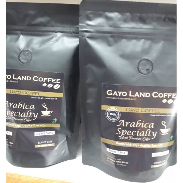 

ARABIKA SPECIALITY GAYO LAND 250gr.