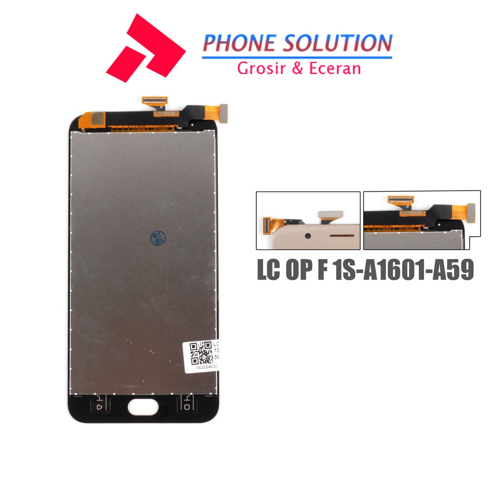 LCD Oppo F1s  LCD Oppo A1601  LCD Oppo A59 Fullset Touchscreen - Parts Kompatibel Dengan Produk Oppo // Supplier LCD Oppo F1s  - Garansi 1 Bulan