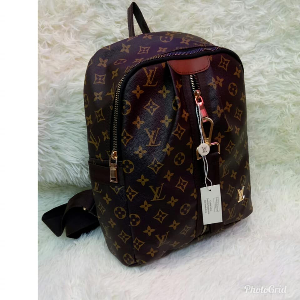 tas ransel Lv wanita full embos merk