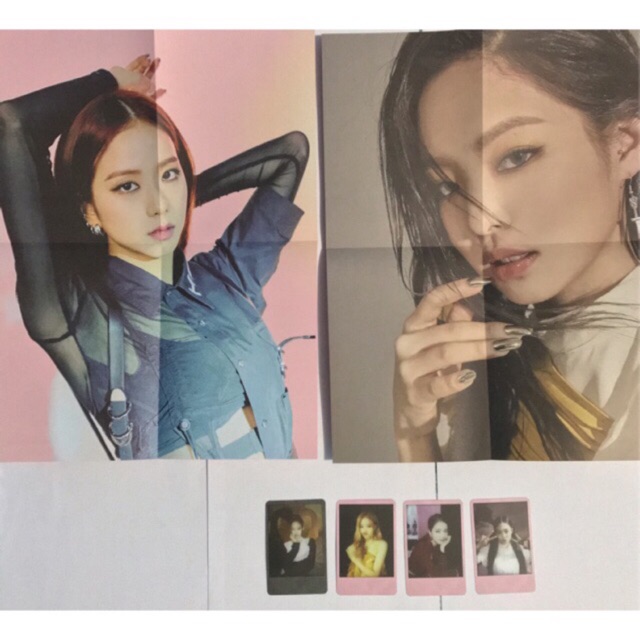 Blackpink 2nd Mini Album Polaroid Photocard Pc Folded Poster Member 6408