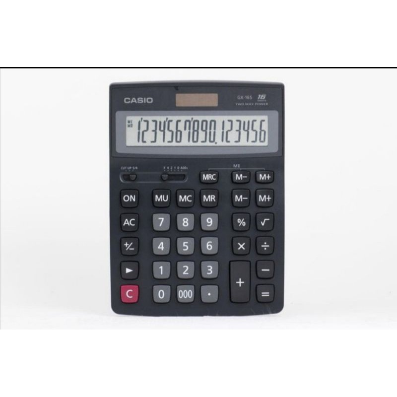 

kalkulator/Calculator/desktop Casio GX-16S/16DIGIT/ORIGINAL/GARANSI