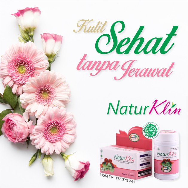 NATURKLIN Naturafit Membantu Mengobati Penyakit Kulit Darah Kotor Jerawat Gatal-Gatal dan Bisul