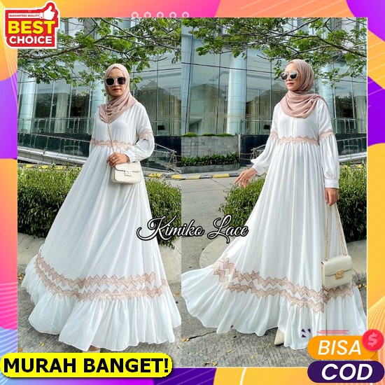 Cod Gamis Brukat/Gamis Princes Brukat/Gamis Terbaru 2022/Gamis Lebaran/Gamis Keren/Gamis Brukat Keki