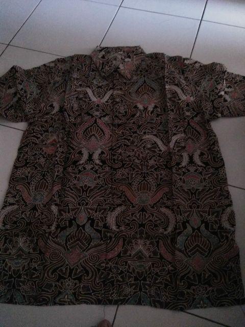 Bswart Batik Hrb026 M.l.xl.xxl Hem Pendek Padi Pekalongan Baru Batik Pria Murah