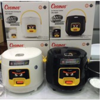Cosmos Magic Com Rice Cooker 0.8Liter CRJ6601 CRJ-6601 CRJ 6601 Hitam