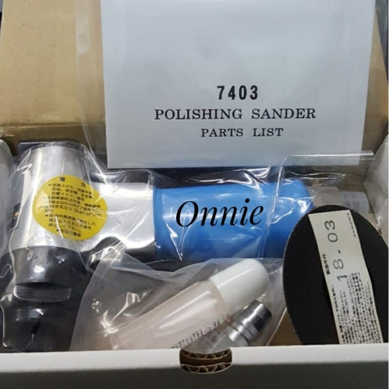 3M 7403 Air Polishing Sander Pneumatic Brufing Tools Original Japan