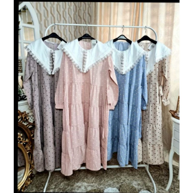 Hello.na II Midi Dress Meiji Rubby