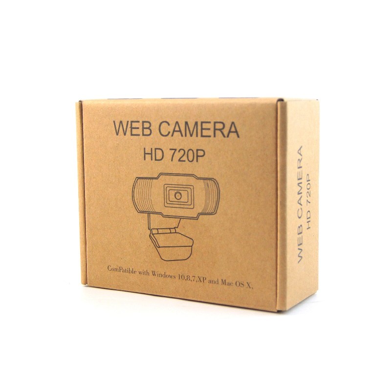 WebCam 01 - WEB CAMERA HD 720p Versi Terbaru USB Type 2.0 - WebCam Plug And Play Murah