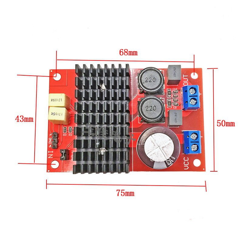 Digital power amplifier HIFI 2.0 TPA3116 100W DC12V-24V (047)