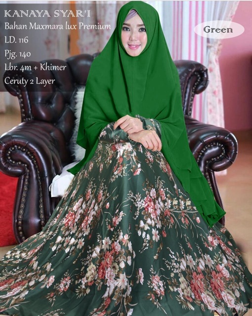 Gamis syari monalisa kanaya