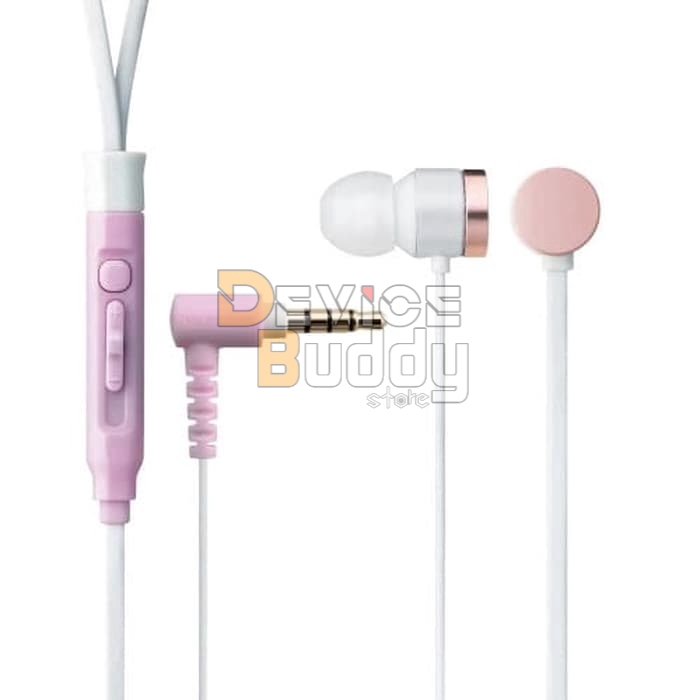 Elecom In-Ear Type Stereo Headset Pink Pink Pink - Sweet Pink/White