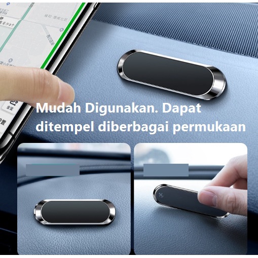 Holder Tatakan HP Bracket Untuk Mobil Dengan Magnet Design Minimalis