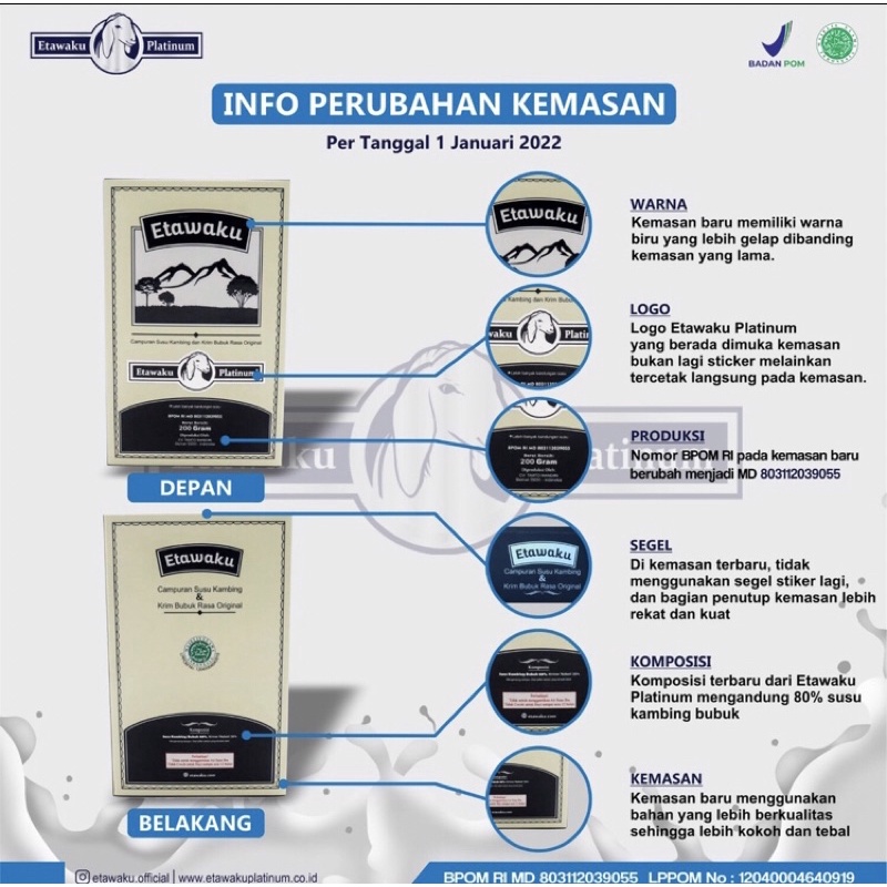 Etawaku Platinum Susu Kambing Bubuk