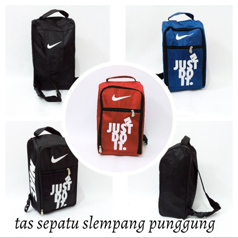 tas sepatu slempang gendong gym/futsal/olahraga/sepakbola