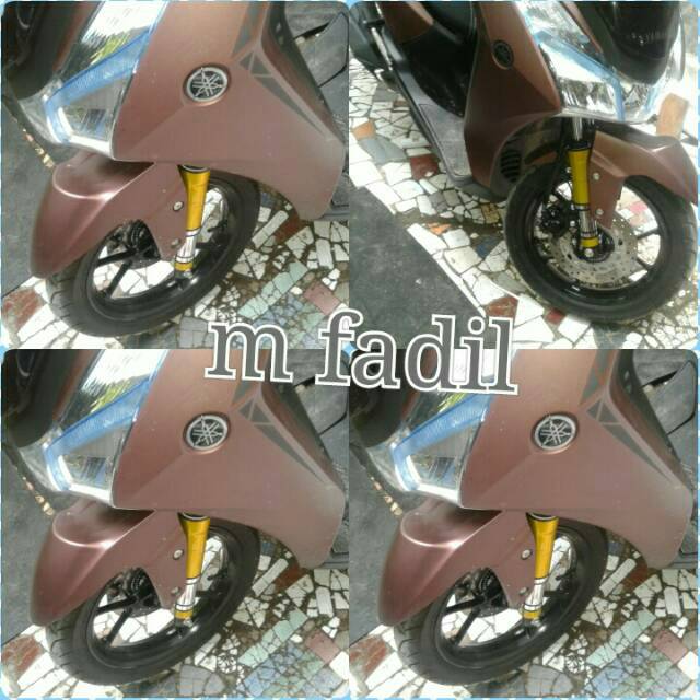 Cover shock yamaha lexi