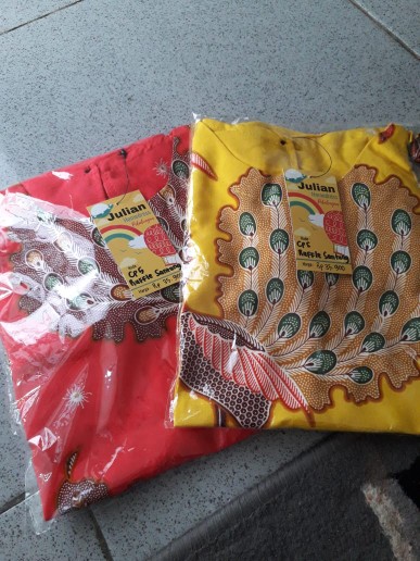 Setelan Anak Perempuan Batik Pekalongan Murah Size 5 Tahun
